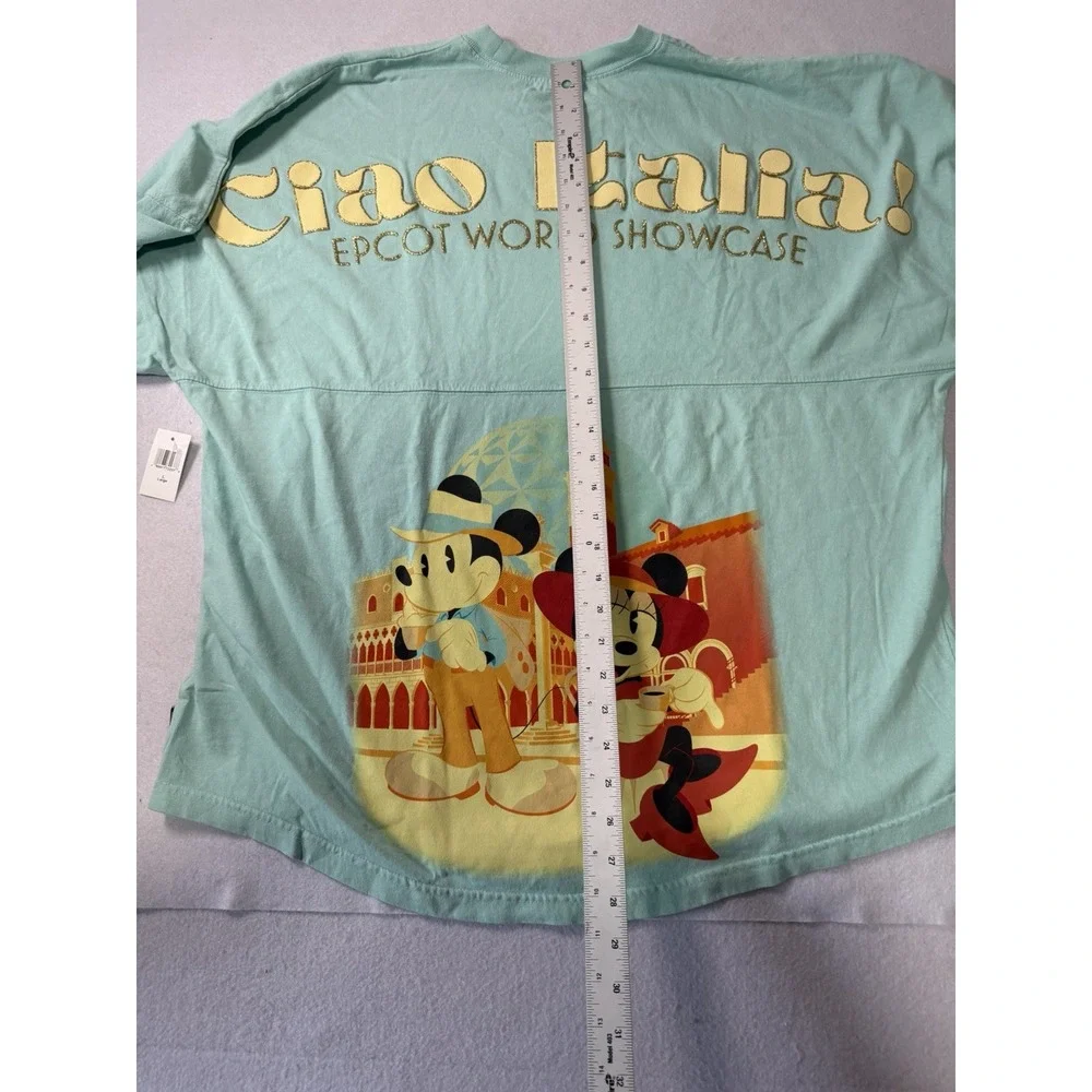 Disney Epcot World Showcase Italy Ciao Italia! Spirit Jersey Large Italian Epcot